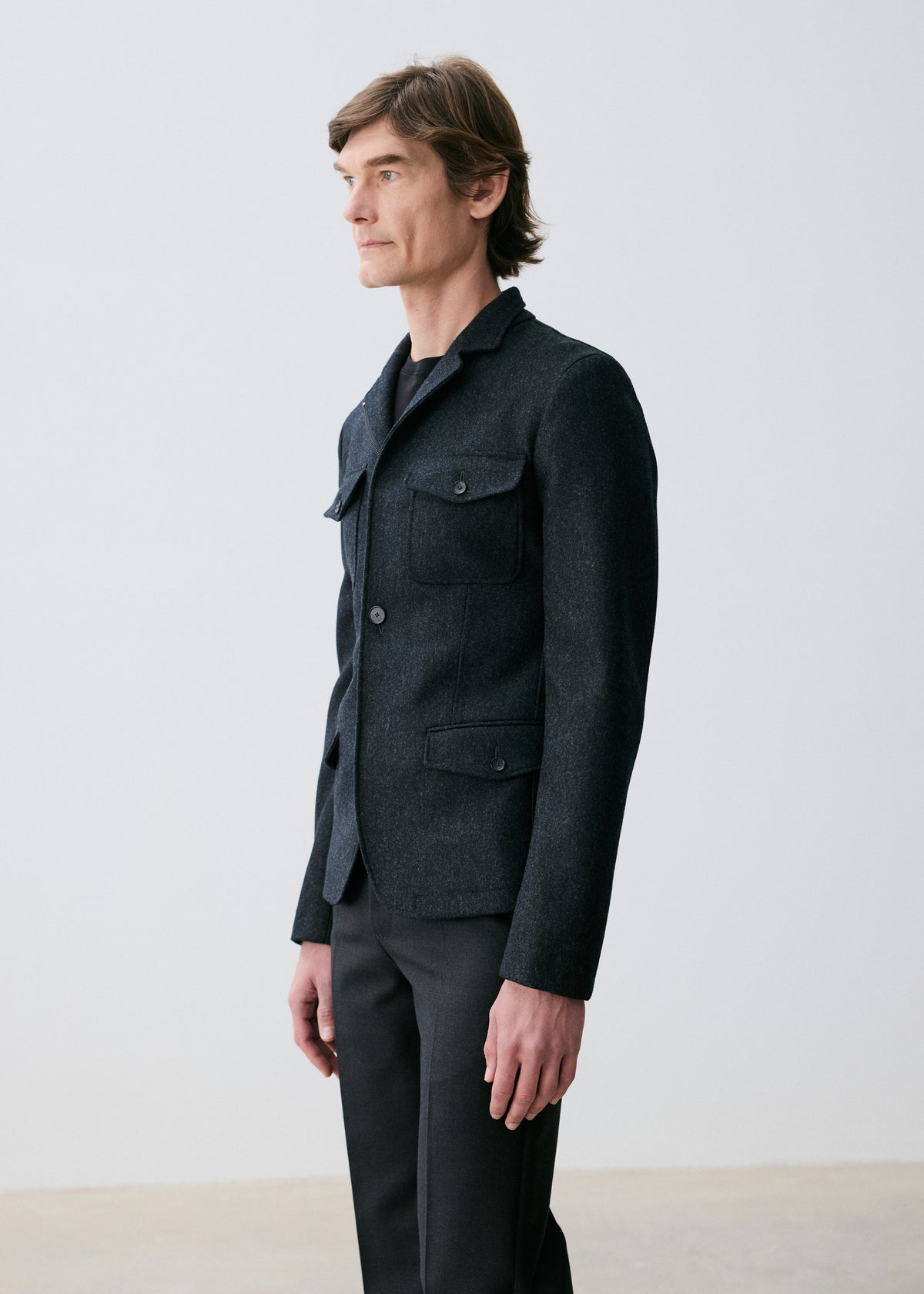 Wool Tailored Jacket