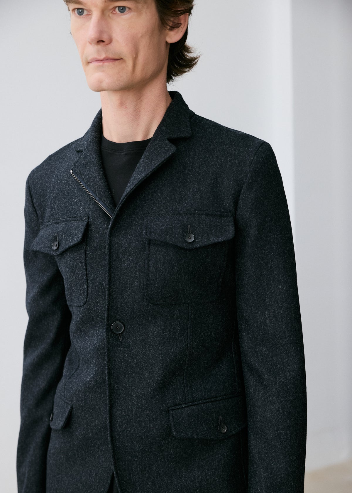 Wool Tailored Jacket